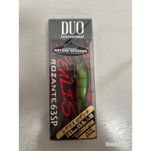 !! Ope -45%!! LEURRE DUO REALIS ROZANTE 63SP 5gr col PERCH ND