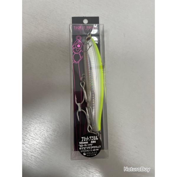 !! Ope -45%!! LEURRE TACKLE HOUSE BRITT 145mm 48gr COL N.2