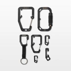 Kit Mousquetons HardPoint Noir (019)