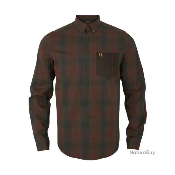 HARKILA AKKAN SKJORTE BURGUNDY