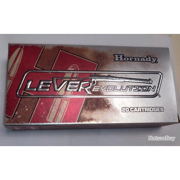 LOT DE 20 BALLES NEUVES HORNADY CALIBRE 450 MARLIN 325GR FTX