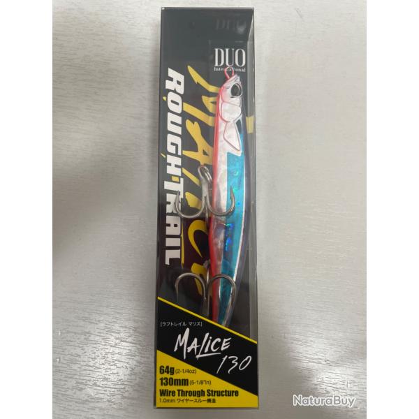 !! Ope -45%!! LEURRE DUO MALICE ROUGHTRAIL 130mm 64 gr col HERRING RB
