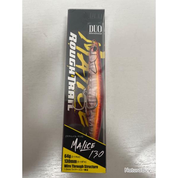 !! Ope -45%!! LEURRE DUO MALICE ROUGHTRAIL 130mm 64 gr col HOKKAIDO DOWN
