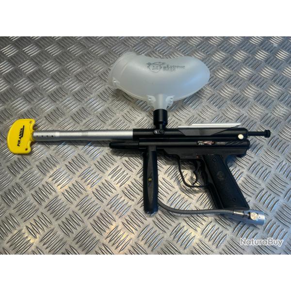 lanceur paintball piranha r6 avec loader