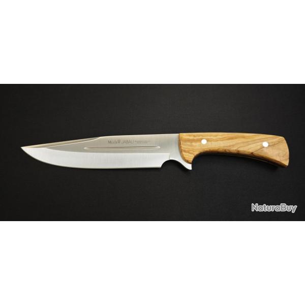 Muela Jabali -21 OL Couteau de chasse - manche olivier - lame de 21cm