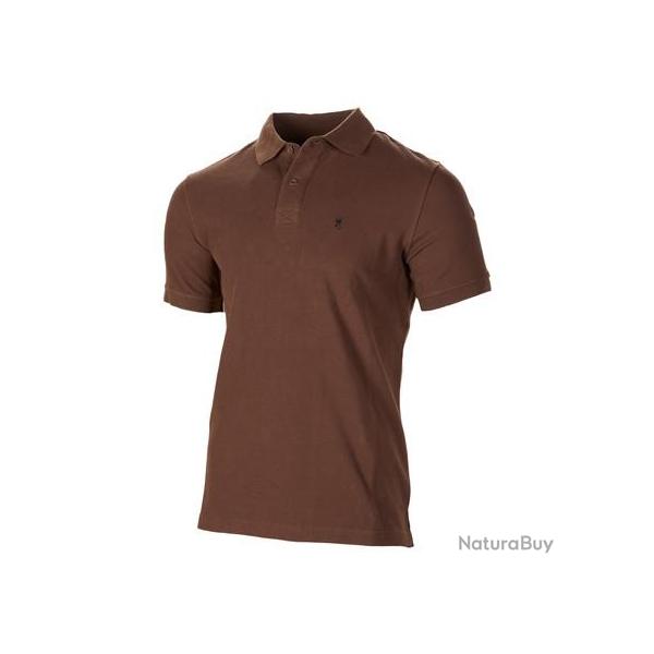 Polo Manches Courtes Browning  - Marron
