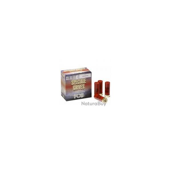 Cartouches FOB SPECIAL GRIVE calibre 12/70 32g BG n�8 x25