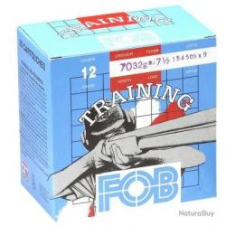 Cartouches FOB TRAINING calibre 12/70 32g BJ n&deg;9 x25