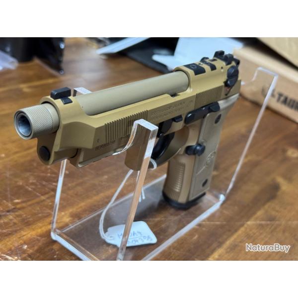 *Magnifique ! Pistolet Beretta - M9A4 Optic ready - 9mm - Cerakote - TAN / FDE - Filet� - 34202250