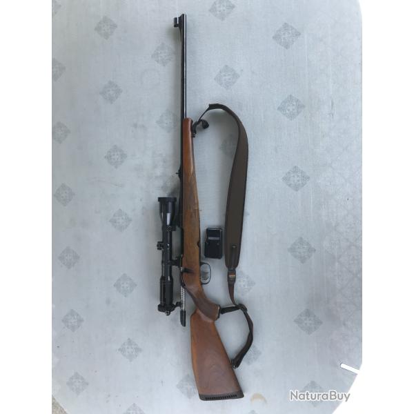 Carabine Krico 7X64 avec lunette SWAROVSKI 1.5-6X42