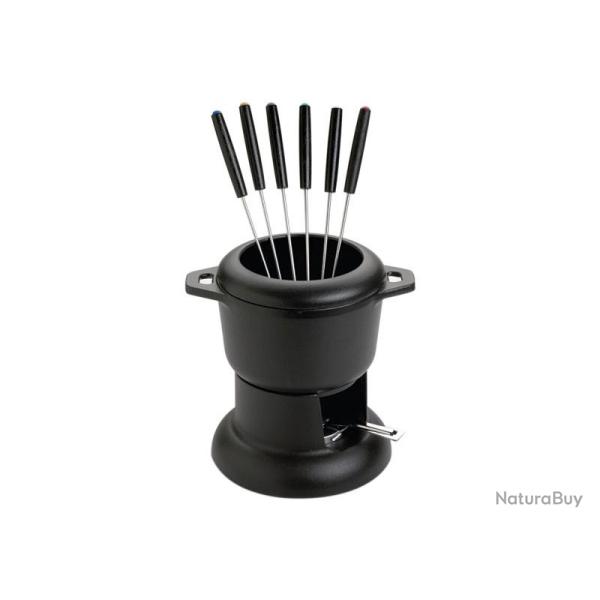 Service a fondue bourguignonne Invicta noir diam.14cm