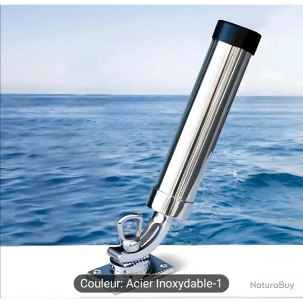 Support canne bateau INOX