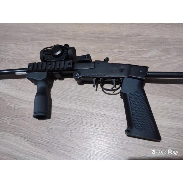 kit Poignee texture en relief + garde main pour chiappa little badger