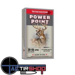 Munitions Winchester Power-Point 30-06 Springfield 180gr Boite 20