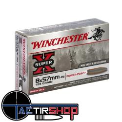 Munitions Winchester Power-Point 8x57 JRS 195gr Boite 20