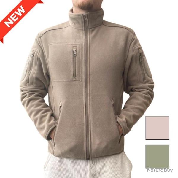 Polaire Militaire GK DUTYCALL Isolation Thermique et Renfort Cordura 500 Vert