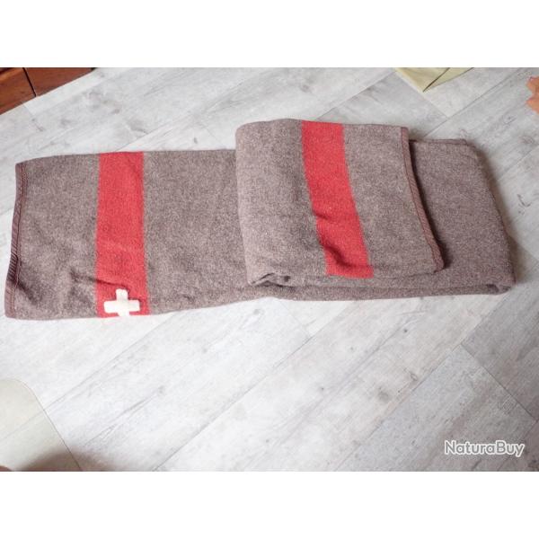 1969 Couverture arm�e suisse 140 x 200