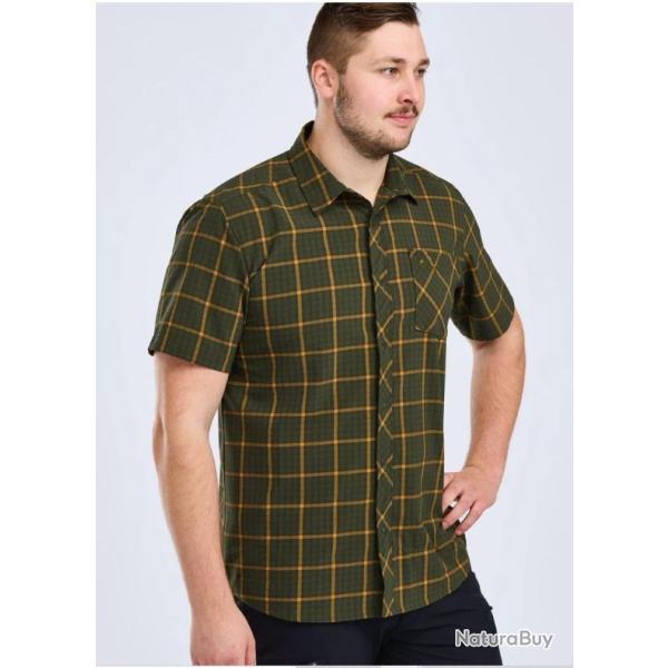 CHEMISETTE PINEWOOD HOMME OUTDOOR GREEN