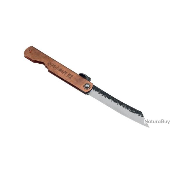 Couteau Boker Higonokami Irogane - Lame 74mm - Manche Cuivre