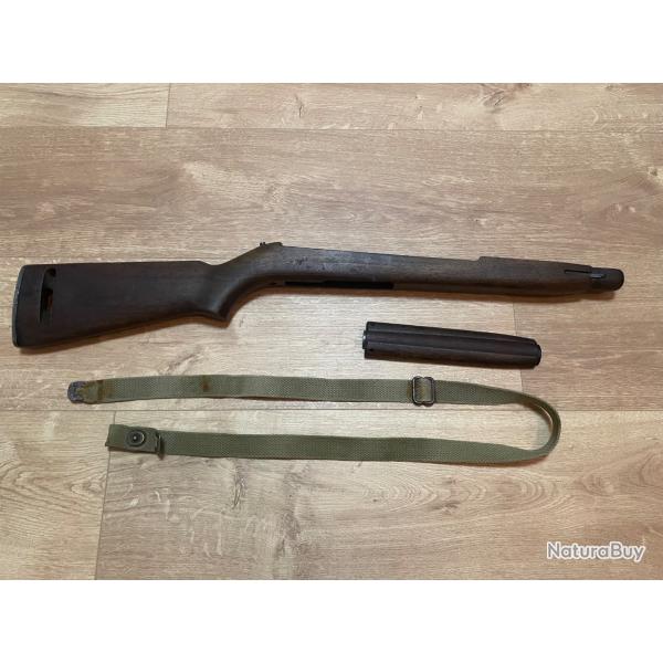 Crosse USM1 Underwood ww2 - marquage G.H.D. / U.E.F. - avec garde-main et sangle authentique