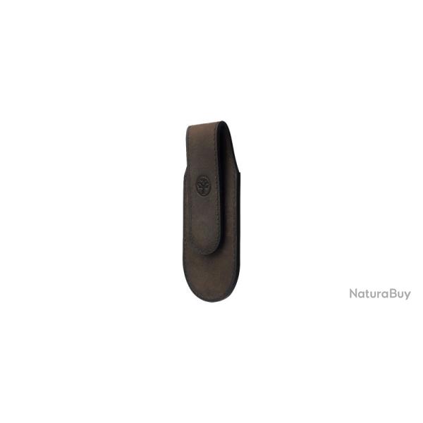 Boker Etui Cuir Marron magn�tique large - Longueur : 130mm