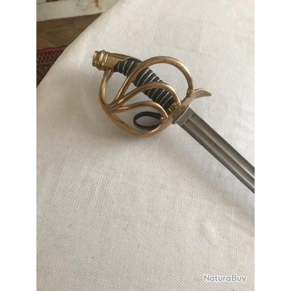 SABRE OFFICIER CAVALERIE PRUSSE MOD 1889