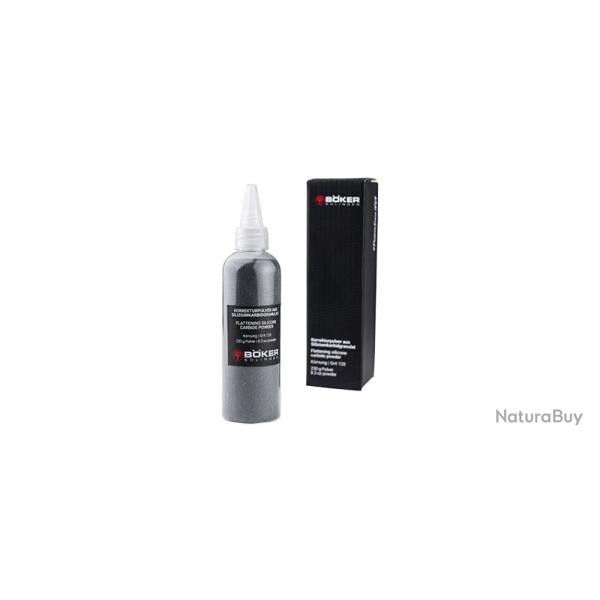 Boker Poudre de carbridge en silicone aplatissant grain 120 - Pour pierre  aplanir