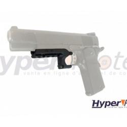 Rail de pontet montage pour pistolet colt 1911 & Colt 45 - Noir