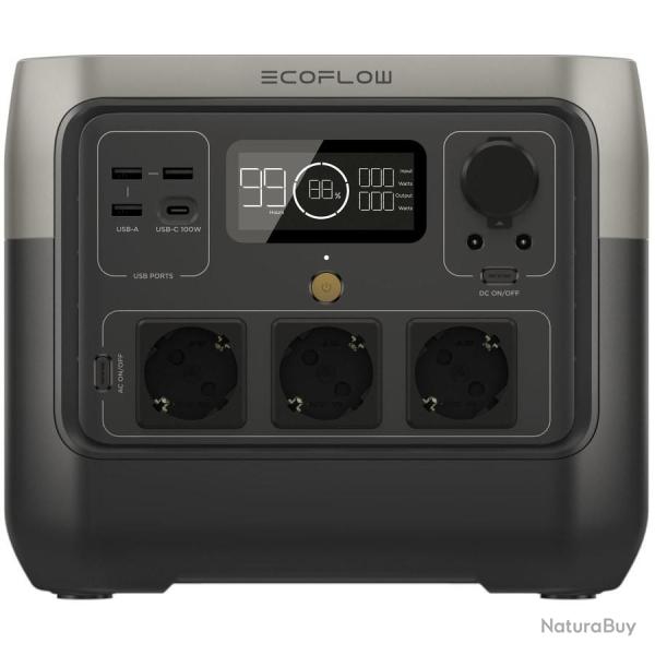 Station lectrique portable Ecoflow river 2 pro - 768 wh