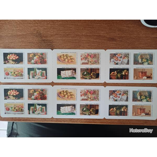 2 carnets de timbres de collection neuf