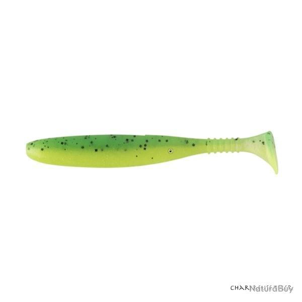 Leurre souple Daiwa tournament D'Fin 10,2cm Chartreuse Tiger