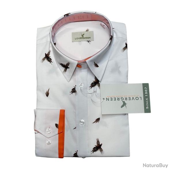 Chemise LOVERGREEN moly femme faisan
