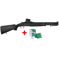 Pack tactique Fusil superpos&eacute;s Country Slug Tactical + accessoires - Cal. 12/76 - 12/76