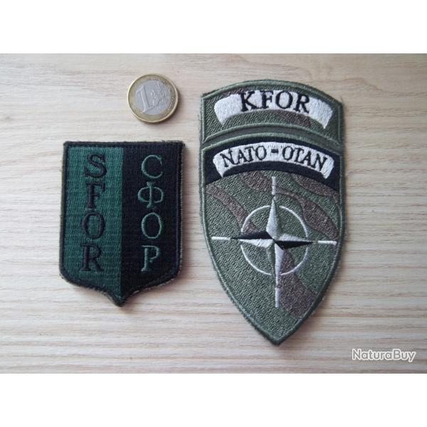 lot 2 cussons militaire Force stabilisation (SFOR) Bosnie-Herzgovine et Force pour le Kosovo KFOR