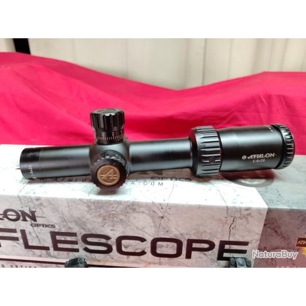 lunette ATHLON 1-4x24 AHSR  il-FFP -  MilRAD Tactique