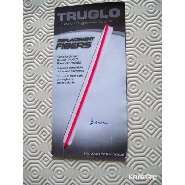 1  fiber-optic TRUGLO   2 mm long 135 mm