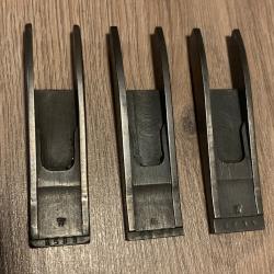 Militaria Allemand WW2 Lot de 3 Support de Hausse WAA Mauser 98k