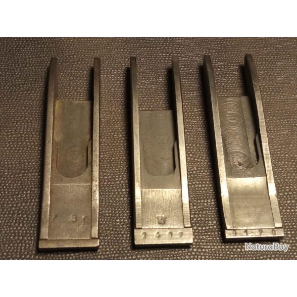 Militaria Allemand WW2 Lot de 3 Support de Hausse WAA Mauser 98k