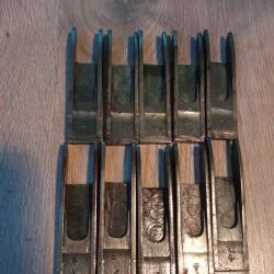 Militaria Allemand WW2 Lot de 10 Supports de Hausse Mauser 98k d'Export