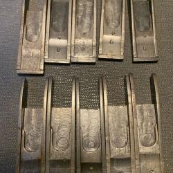 Militaria Allemand WW2 Lot de 10 Supports de Hausse Mauser 98k d'Export