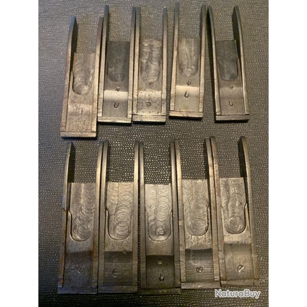 Militaria Allemand WW2 Lot de 10 Supports de Hausse Mauser 98k d'Export