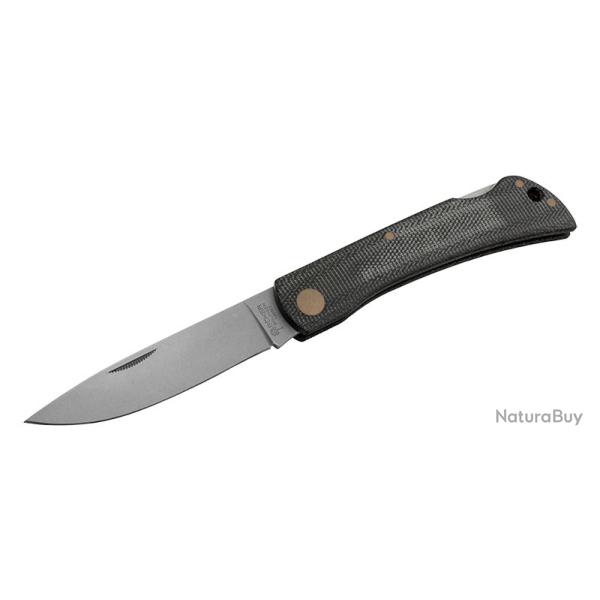 Couteau Boker Rangebuster Black Copper - Lame 77mm - Manche Micarta - Anneau pour dragonne