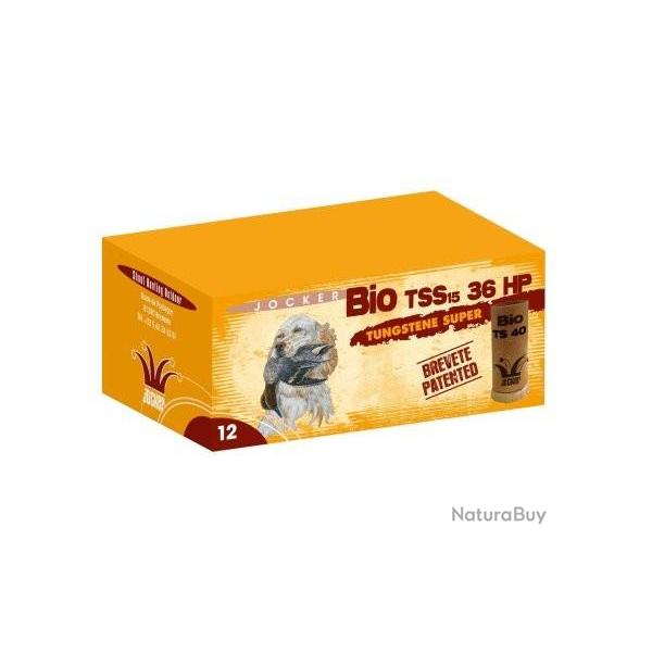 Cartouches JOCKER BIO TSS 36g BJ calibre12/76 TUNGSTENE D15 n�8 x10
