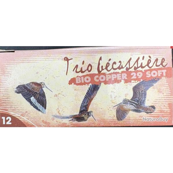 Cartouches JOCKER BIO COPPER TRIO 29g SOFT n�7/8/9 cuivre 29g x10