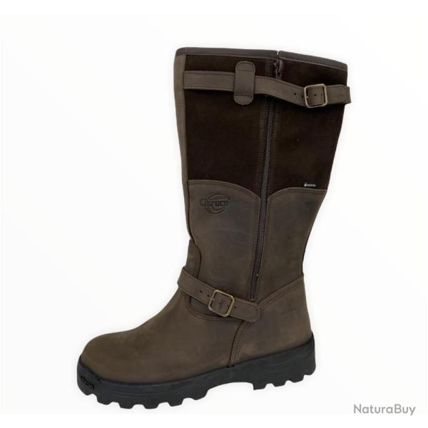 BOTTE CUIR ICELAND DARK BROWN CHIRUCA