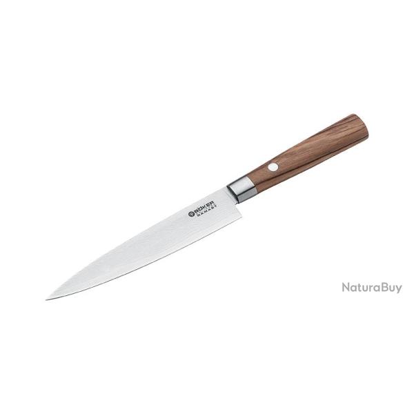 Couteau Boker Cuisine Damas Slicing - Lame 150mm - Manche Olivier