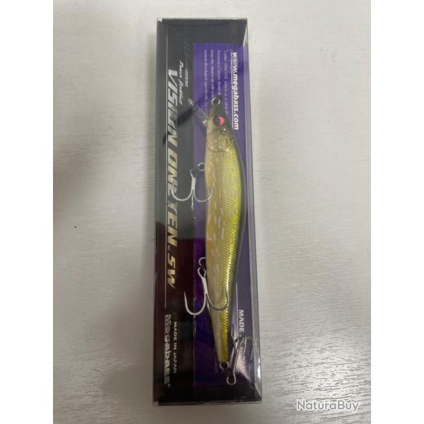 !! Ope -45%!! LEURRE MEGABASS VISION ONETEN SW 110.5mm col pike