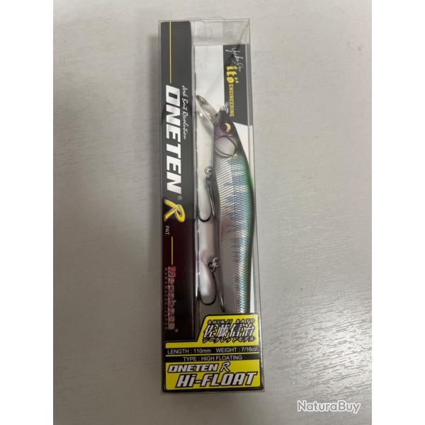 !! Ope -45%!! LEURRE MEGABASS VISION ONETEN R HI-FLOAT 110.5mm col wagin indicator hasu