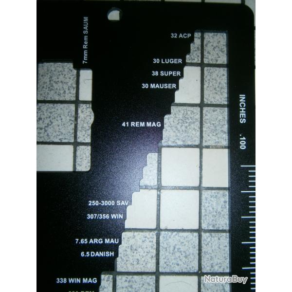 jauge cartouches armes � feu