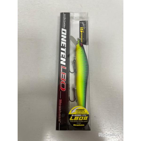 !! Ope -45%!! LEURRE MEGABASS VISION ONETEN LBO 115mm col MAT TIGER